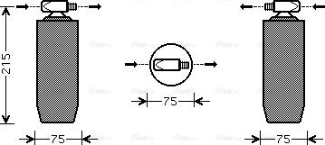 Ava Quality Cooling RE D056 - Осушитель, кондиционер unicars.by