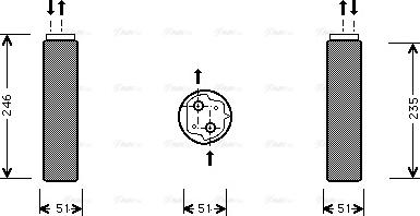 Ava Quality Cooling RT D094 - Осушитель, кондиционер unicars.by