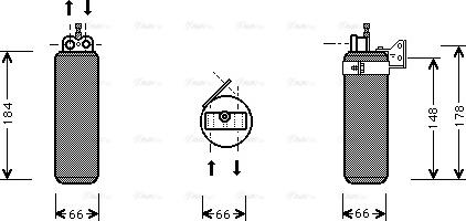 Ava Quality Cooling RT D019 - Осушитель, кондиционер unicars.by