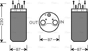 Ava Quality Cooling RT D350 - Осушитель, кондиционер unicars.by