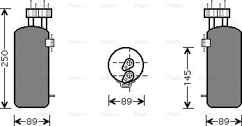 Ava Quality Cooling RT D330 - Осушитель, кондиционер unicars.by