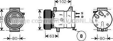 Ava Quality Cooling RT K404 - Компрессор кондиционера unicars.by