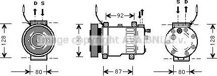 Ava Quality Cooling SB K052 - Компрессор кондиционера unicars.by