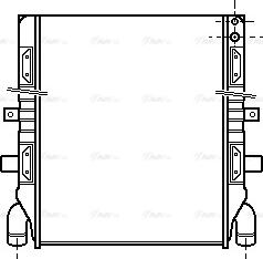 Ava Quality Cooling SC 2004 - Радиатор, охлаждение двигателя unicars.by