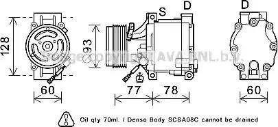 Ava Quality Cooling SUK100 - Компрессор кондиционера unicars.by