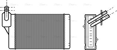 Ava Quality Cooling VNA6060 - Теплообменник, отопление салона unicars.by