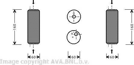 Ava Quality Cooling VW D014 - Осушитель, кондиционер unicars.by