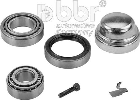 BBR Automotive 001-51-13081 - Комплект подшипника ступицы колеса unicars.by