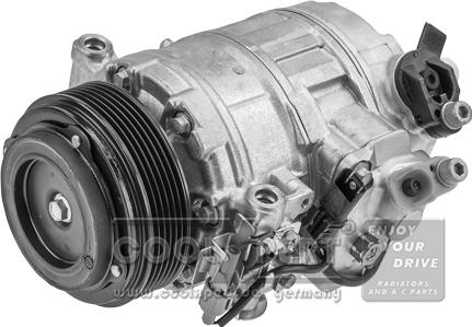 BBR Automotive 001-10-17466 - Компрессор кондиционера unicars.by