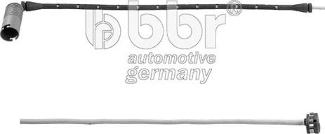 BBR Automotive 003-10-12399 - Сигнализатор, износ тормозных колодок unicars.by