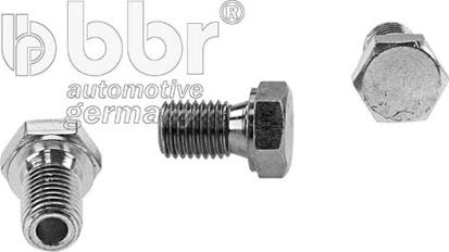 BBR Automotive 003-80-10254 - Резьбовая пробка, масляный поддон unicars.by