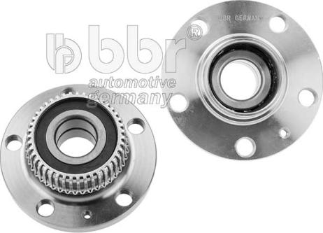 BBR Automotive 002-80-01057 - Ступица колеса, поворотный кулак unicars.by