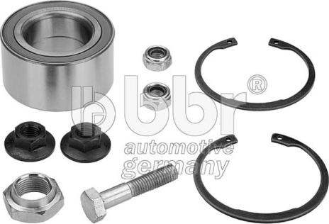 BBR Automotive 002-80-07797 - Комплект подшипника ступицы колеса unicars.by