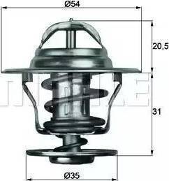 BEHR TX 13 87D - Термостат охлаждающей жидкости / корпус unicars.by