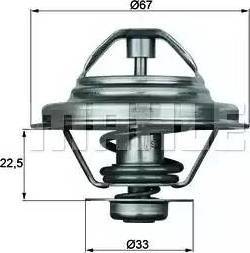 BEHR TX 24 80D - Термостат охлаждающей жидкости / корпус unicars.by