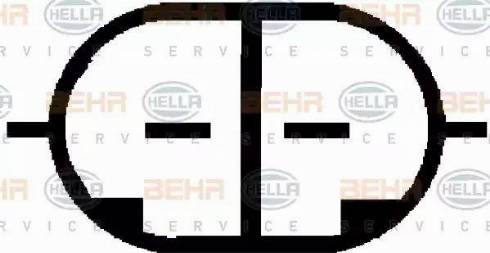 BEHR HELLA Service 8FK 351 102-081 - Компрессор кондиционера unicars.by