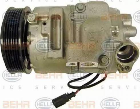 BEHR HELLA Service 8FK 351 316-991 - Компрессор кондиционера unicars.by