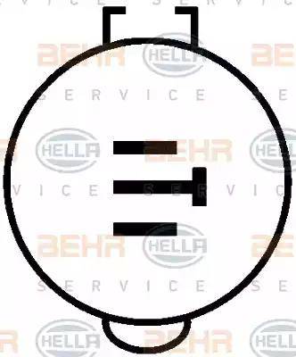 BEHR HELLA Service 8FK 351 110-781 - Компрессор кондиционера unicars.by