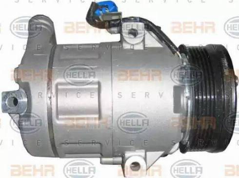 BEHR HELLA Service 8FK 351 134-591 - Компрессор кондиционера unicars.by