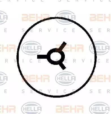 BEHR HELLA Service 8FK 351 134-611 - Компрессор кондиционера unicars.by