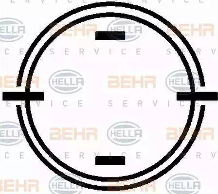 BEHR HELLA Service 8FK 351 133-911 - Компрессор кондиционера unicars.by