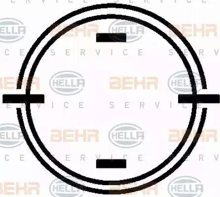 BEHR HELLA Service 8FK 351 133-531 - Компрессор кондиционера unicars.by