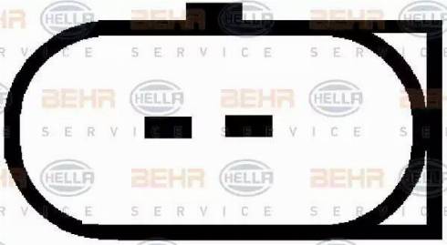 BEHR HELLA Service 8FK 351 127-881 - Компрессор кондиционера unicars.by