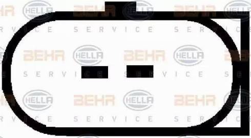 BEHR HELLA Service 8FK 351 322-741 - Компрессор кондиционера unicars.by