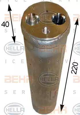 BEHR HELLA Service 8FT 351 193-151 - Осушитель, кондиционер unicars.by