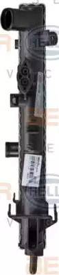 BEHR HELLA Service 8MK 376 710-311 - Радиатор, охлаждение двигателя unicars.by