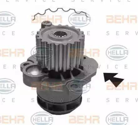 BEHR HELLA Service 8MP 376 800-554 - Водяной насос unicars.by