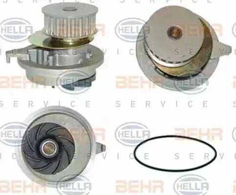 BEHR HELLA Service 8MP 376 800-721 - Водяной насос unicars.by