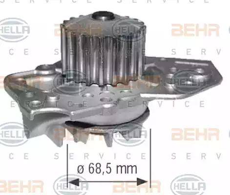 BEHR HELLA Service 8MP 376 803-144 - Водяной насос unicars.by