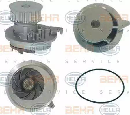 BEHR HELLA Service 8MP 376 803-201 - Водяной насос unicars.by