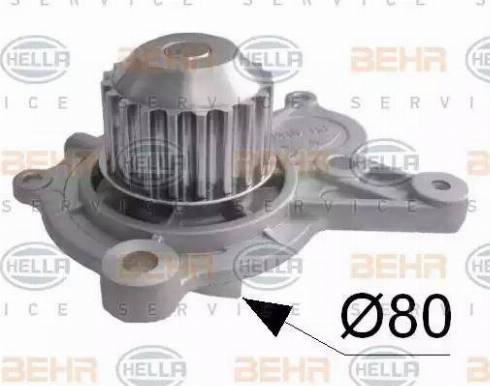 BEHR HELLA Service 8MP 376 807-544 - Водяной насос unicars.by