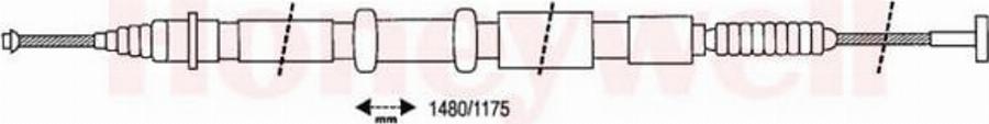 BENDIX 431364B - Тросик, cтояночный тормоз unicars.by