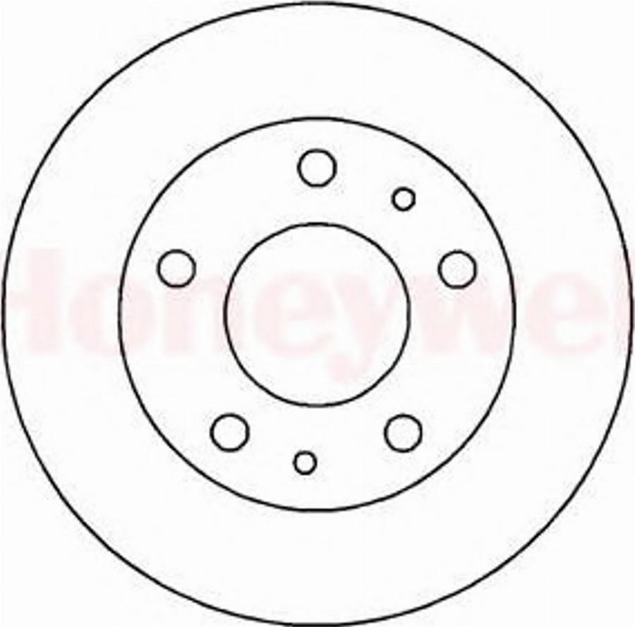 BENDIX 561969 B - Тормозной диск unicars.by