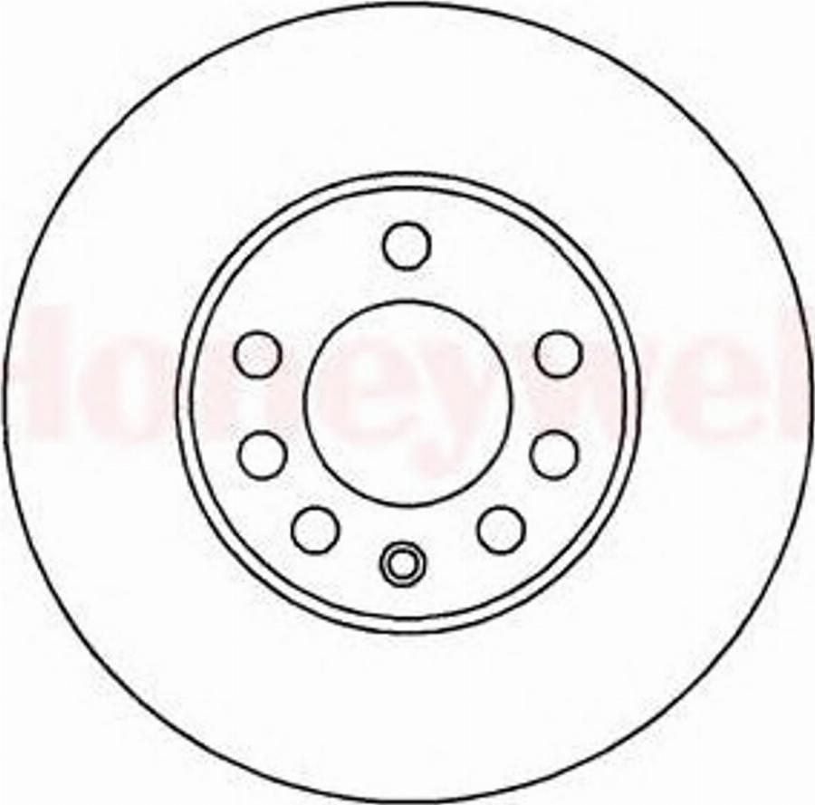 BENDIX 561960 B - Тормозной диск unicars.by