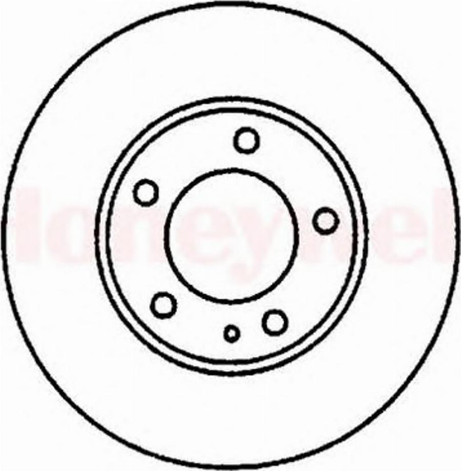 BENDIX 561967 B - Тормозной диск unicars.by