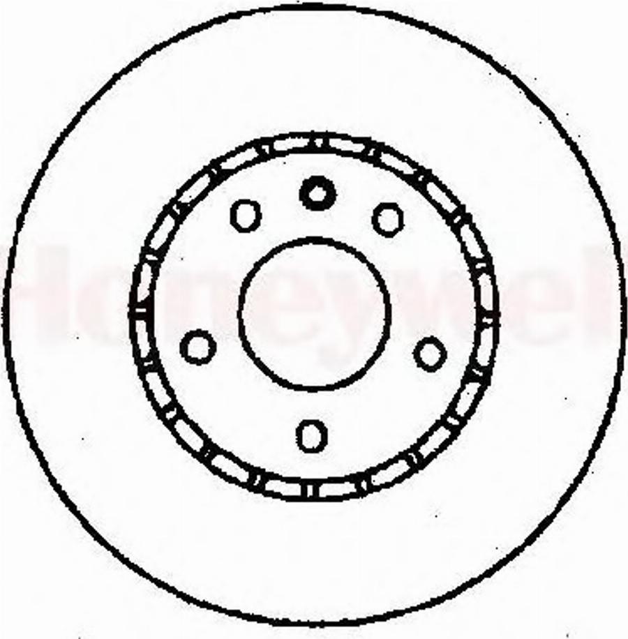 BENDIX 561406 B - Тормозной диск unicars.by