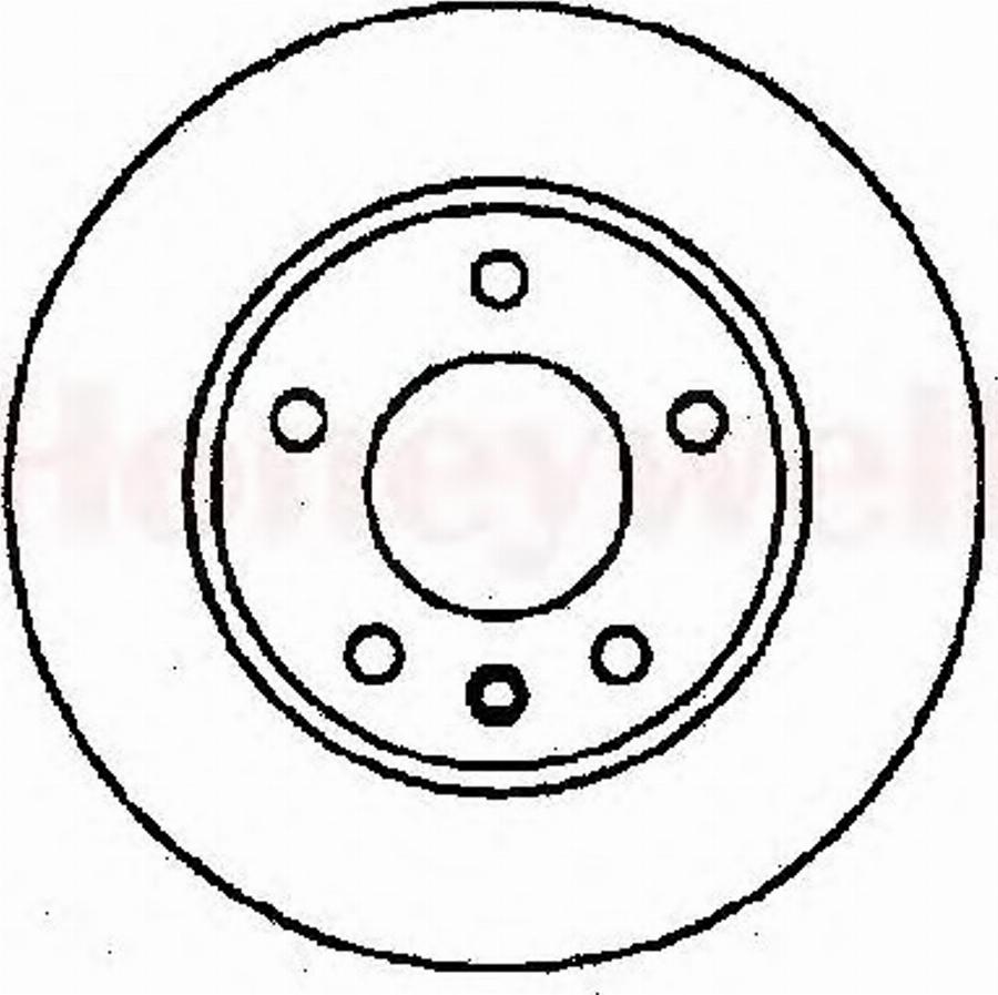 BENDIX 561407B - Тормозной диск unicars.by