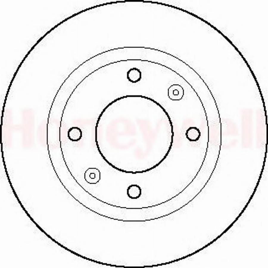 BENDIX 561411 B - Тормозной диск unicars.by