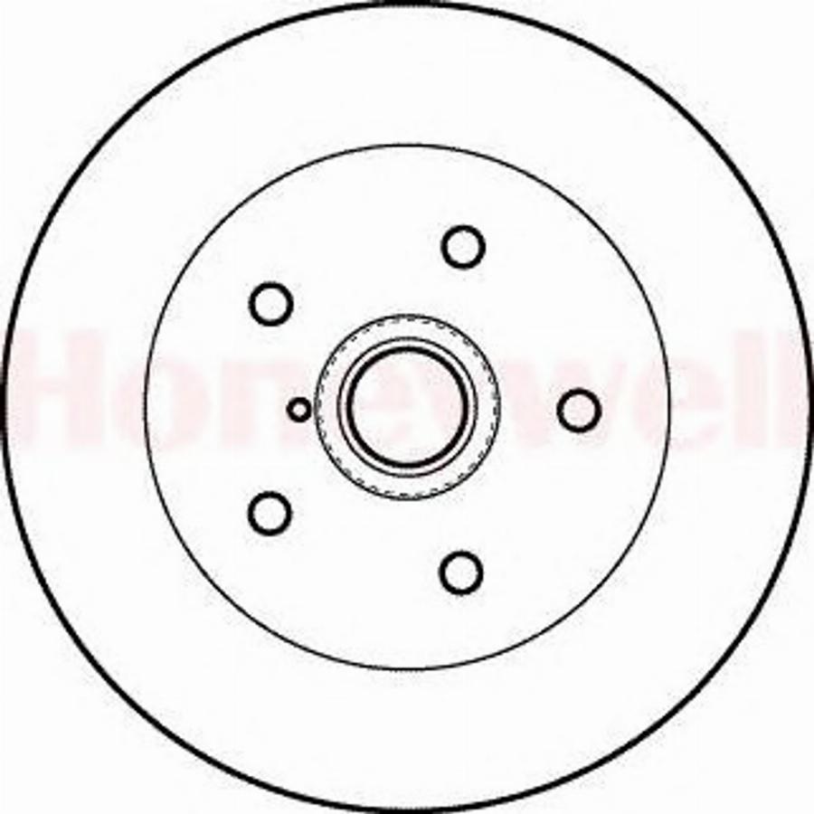 BENDIX 561437 B - Тормозной диск unicars.by