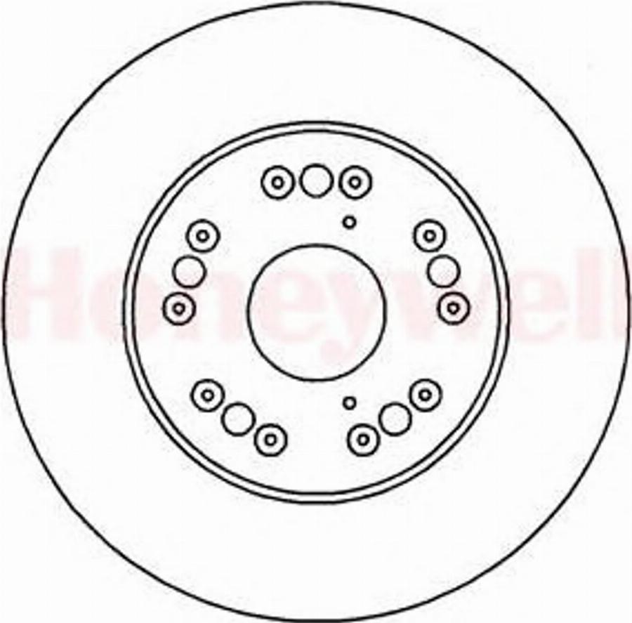 BENDIX 561644B - Тормозной диск unicars.by