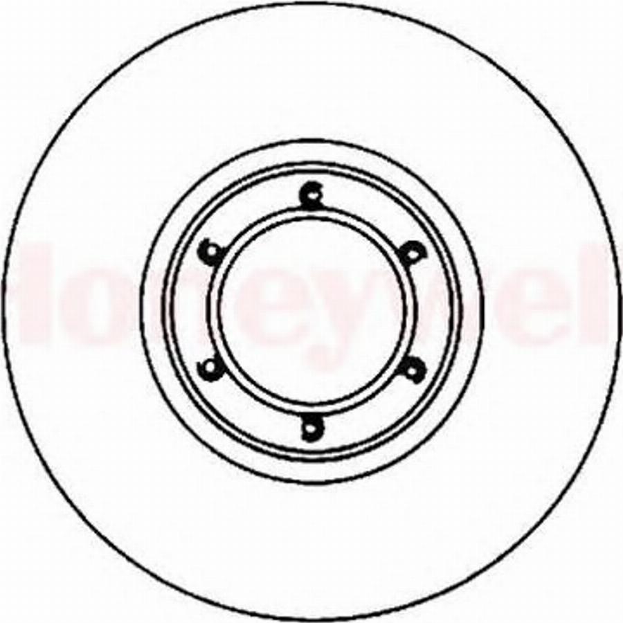 BENDIX 561643B - Тормозной диск unicars.by