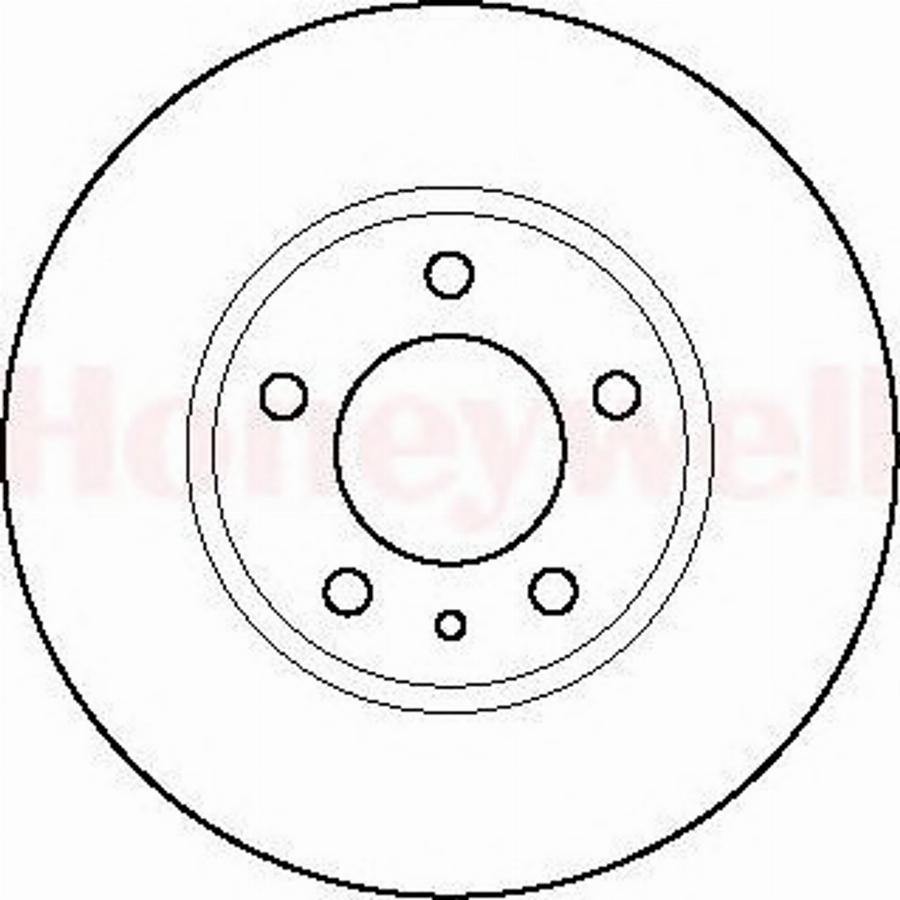 BENDIX 561619 B - Тормозной диск unicars.by