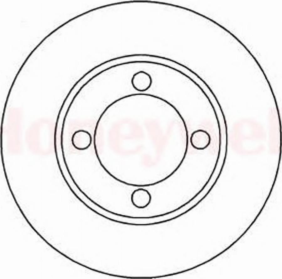 BENDIX 561882 B - Тормозной диск unicars.by