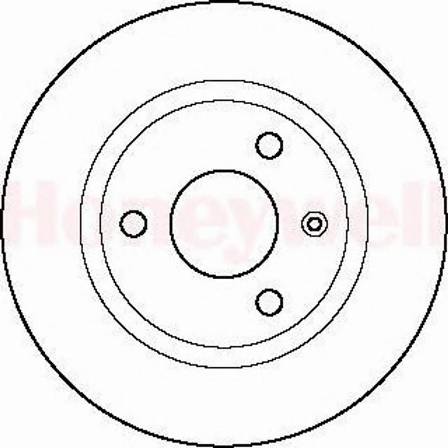 BENDIX 561359 B - Тормозной диск unicars.by