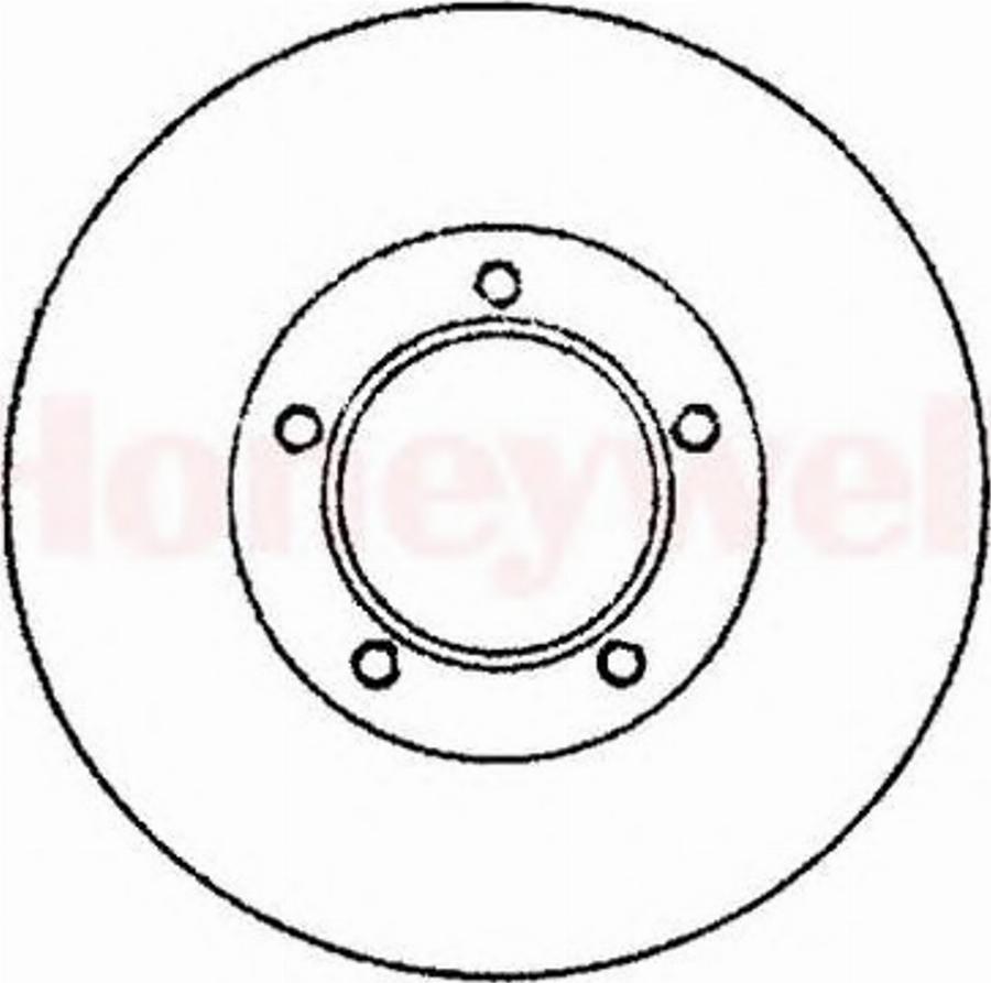 BENDIX 561301 B - Тормозной диск unicars.by