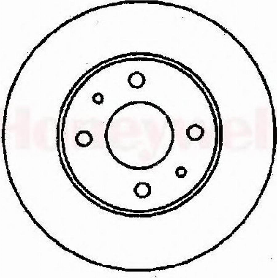 BENDIX 561388 B - Тормозной диск unicars.by